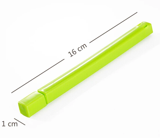 

6Pcs in Colorful Food Snack Seal Sealing Preservation Bag Clips Clamp Healthy PP 16CM