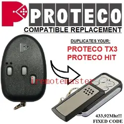 2 шт. proteco TX3, хит совместимый пульт дистанционного дубликатор 433,92 мГц наивысшего качества