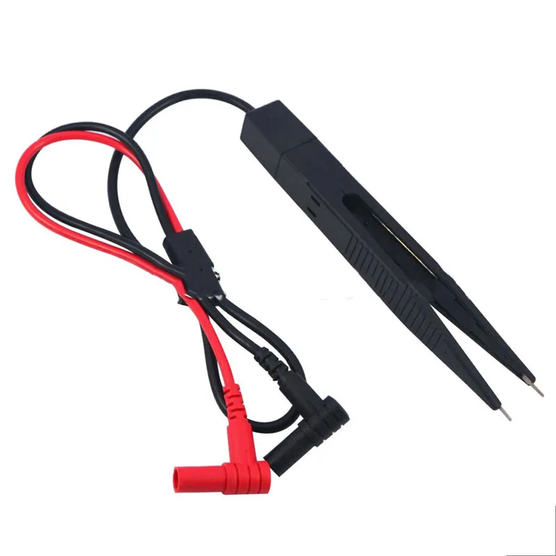 SMD Inductor Test Clip Probe Electronic Component Tweezers for Resistor Multimeter Capacitor | Инструменты