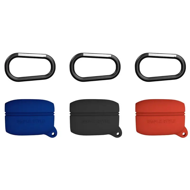 

Anti-shock Flexible Silicone Comprehensive Protective Case Full Cover for Jabra Elite Active 65t Earphone Accessories