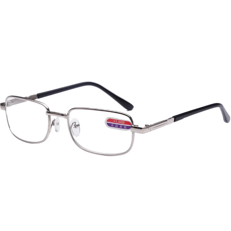 

Men Mujeres Clear Optical Glass Lens Metal Frame Presbyopic Reading Glasses For Parents Gift Eyewear R74