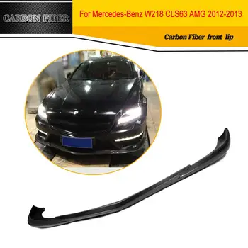 

Car Styling Carbon Fiber Front lip spoiler For Benz W218 CLS63 AMG bumper 2012UP