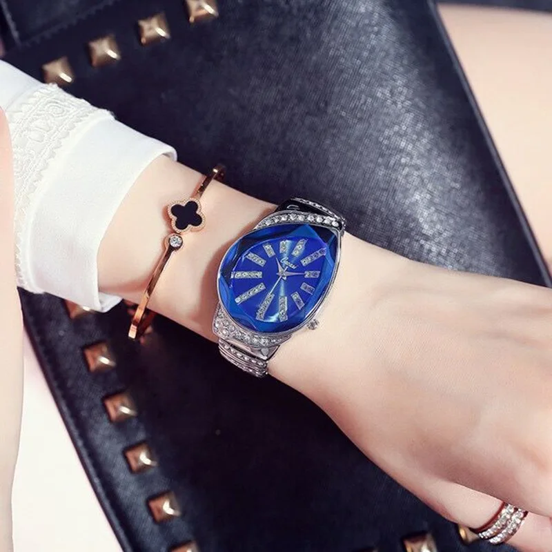 

Cacaxi Watch Women Fashion Colorful Stainless Steel Ladies Watch Luxury Exquisite Women's Watches reloj mujer relogio feminino