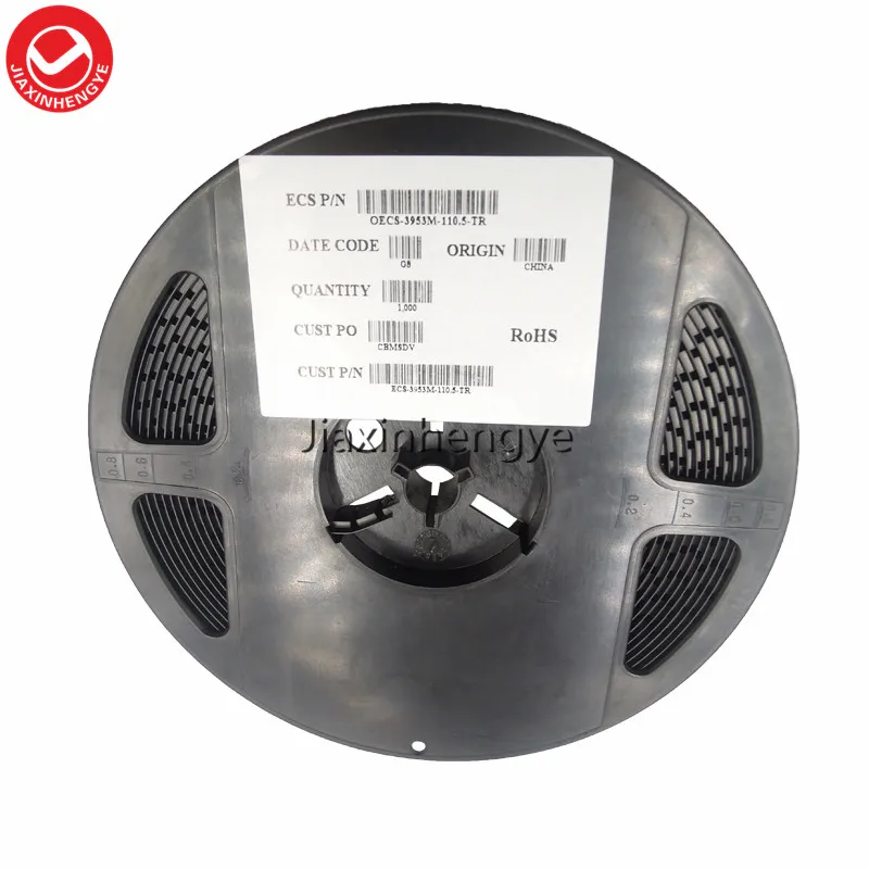 ECS-3953M-110.5-TR ECS-3953M-110 11 0592 МГц 3 В 15pF 4-контактный SMD оригинальный и новый 10 шт
