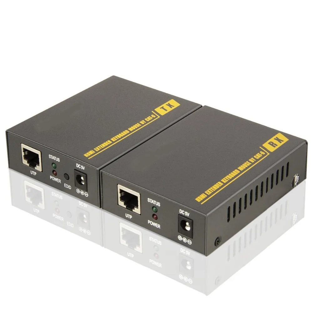 Puzhjie 50 м 167FT HDMI удлиннитель USB KVM 1920x1080@ 60 Гц HDMI 1,3 3D hdmi-удлинитель Протокола по Cat6 кабель