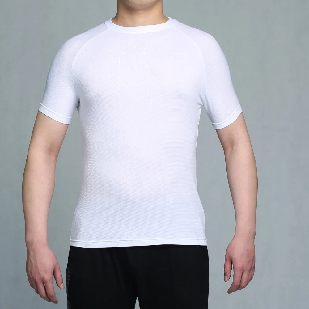 

ILPALADINO Men Breathable Cycling Base layers Gym Fitness Tight Shirt Bike Racing Jersey Mtb Riding Quick Dry Cycle Baselayers