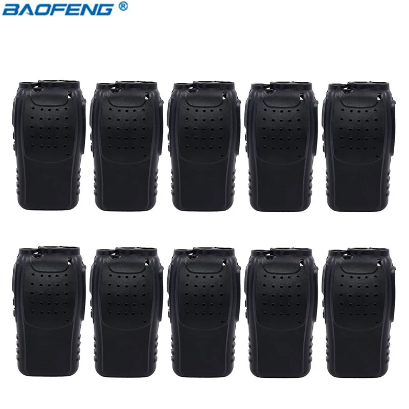 

10pcs Handheld Soft Rubber Case Protection Silicone Cove For Baofeng BF-888S BF888S Walkie Talkie BF 888S
