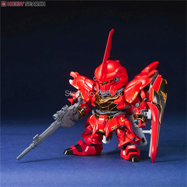Японские Аниме фигурки Gundam SD BB 365 SINANJU MSN 06S robot экшн пластиковые модели Наборы