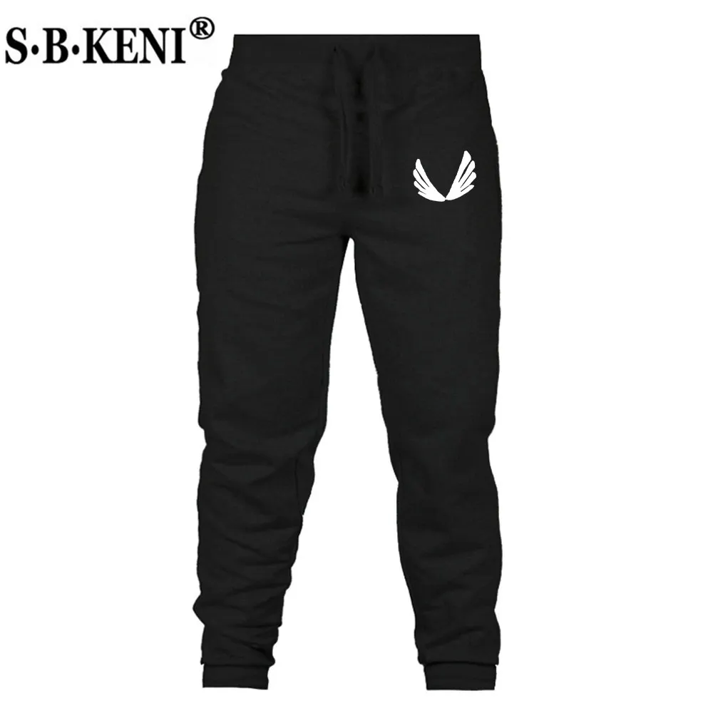 

2019 Cotton Men Full Sportswear Pants Casual Elastic Cotton Mens Fitness Workout Pants Skinny Sweatpants Trousers Jogger Pants