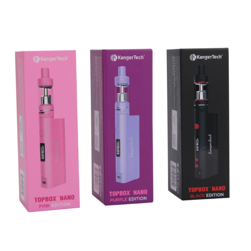 Оригинальный набор Kanger Topbox Nano Starter Kit 7 60W Бак kangertech toptank клиромайзер контроль