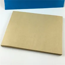 100 шт. натуральный пустой коричневый Бумага наклейки упаковка для свадьбы Вечерние орнамент A4 Размеры самоклеящихся стикеров принимаем логотип на заказ