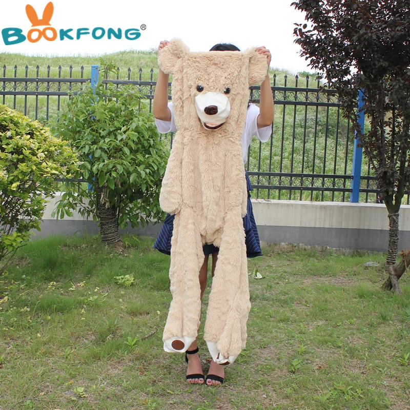 

260cm Giant Bear Hull Plush American Bear Teddy Bear Skin Factory Price Soft Toy Best Gifts For Children
