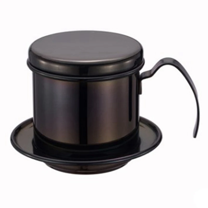 

Portable Coffee Maker Stainless Steel Mini Maker/Drip Coffee Pot Filter Tea Coffee Filters Tools Vietnamese Pot Kitchen Tools