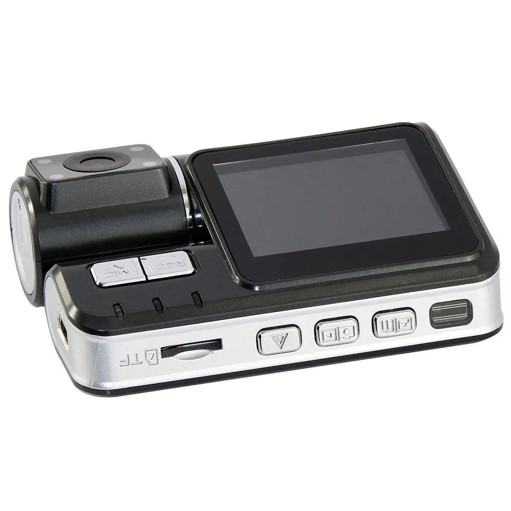 

Car DVR I1000 Dual camera dvr Camcorder i1000 Auto HD 1080P Dash Cam Black Box Driving Recorder With Parking Rear lens Cameras