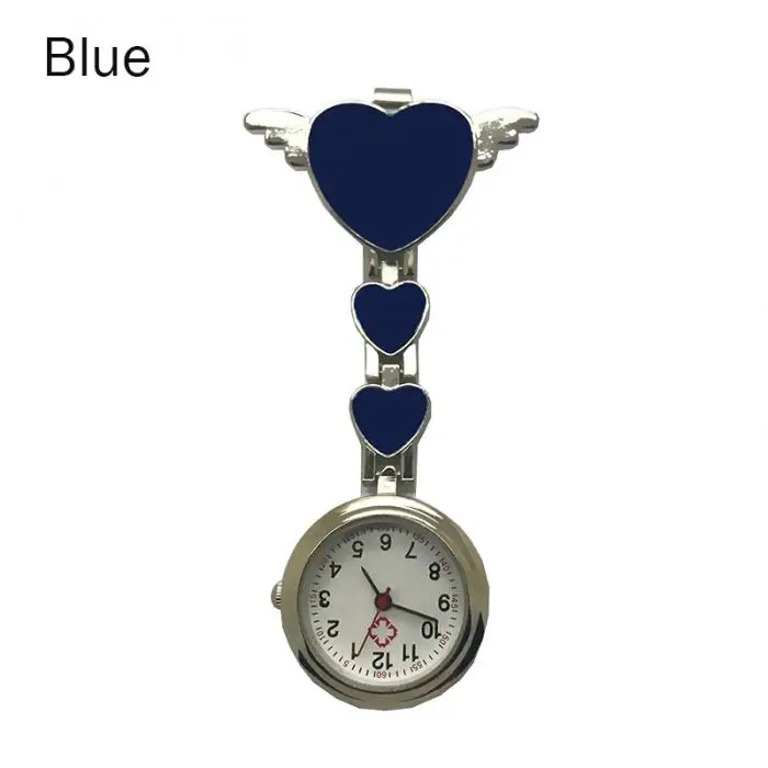 Карманные часы с круглым циферблатом для медсестры кварцевые ангельская группа брошь доктор настенные часы TT@ 88