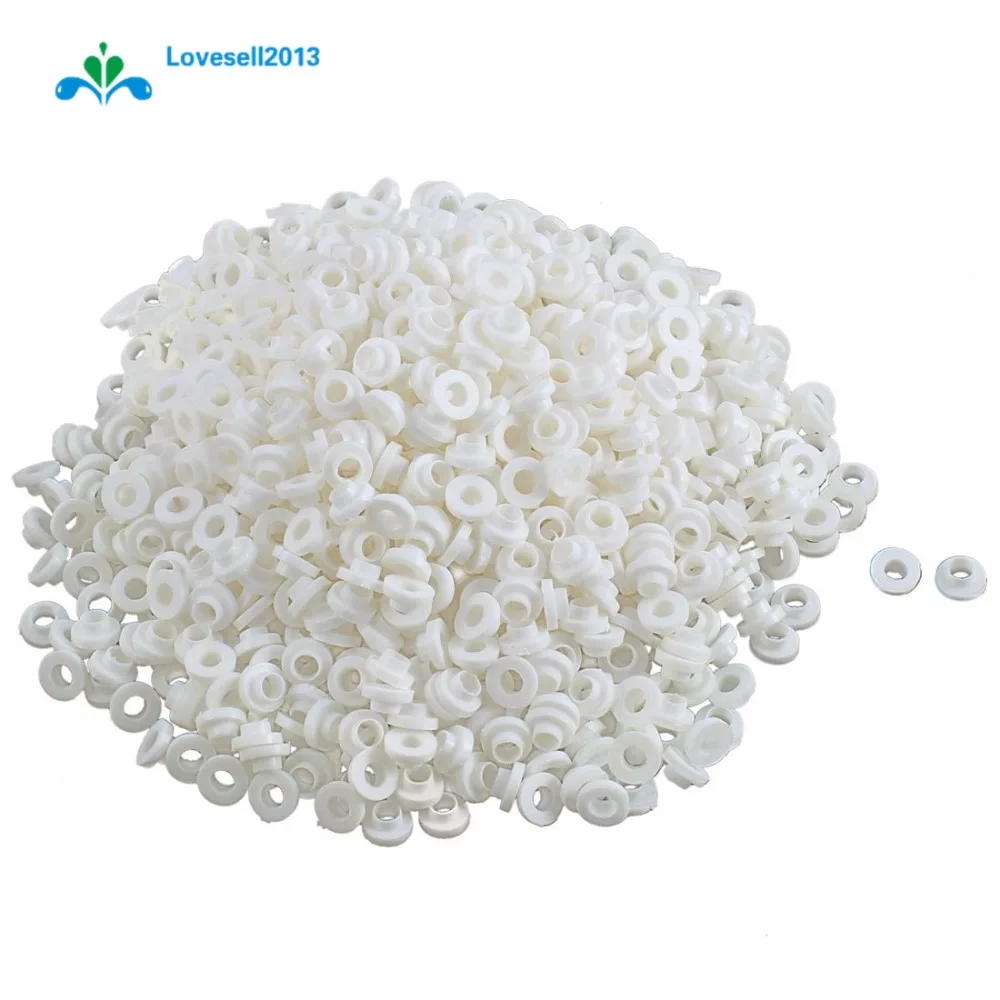 

NEW 100pcs TO-220 insulation tablets circle M3 transistor pads Bushing TO - 220 Plastic Insulation Washer Free Shipping