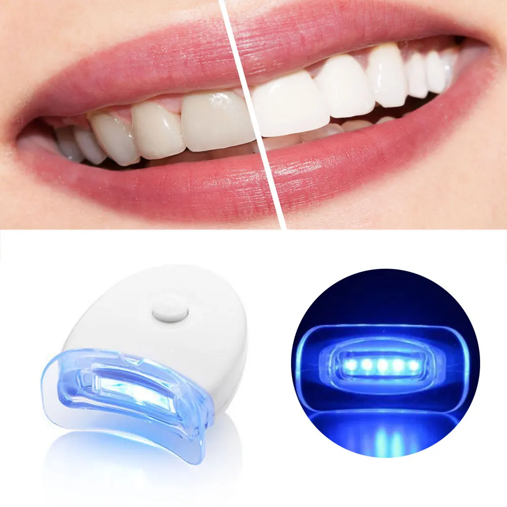 GENKENT 1PCS Dental Teeth Whitening Built in 5 LEDs Lights Accelerator