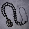 Collar de Colgante de obsidiana Natural, joyería de moda, Ojo de arco iris, cola de zorro colorida, colgante con cadena de la suerte para hombres y mujeres 2022 ► Foto 3/6