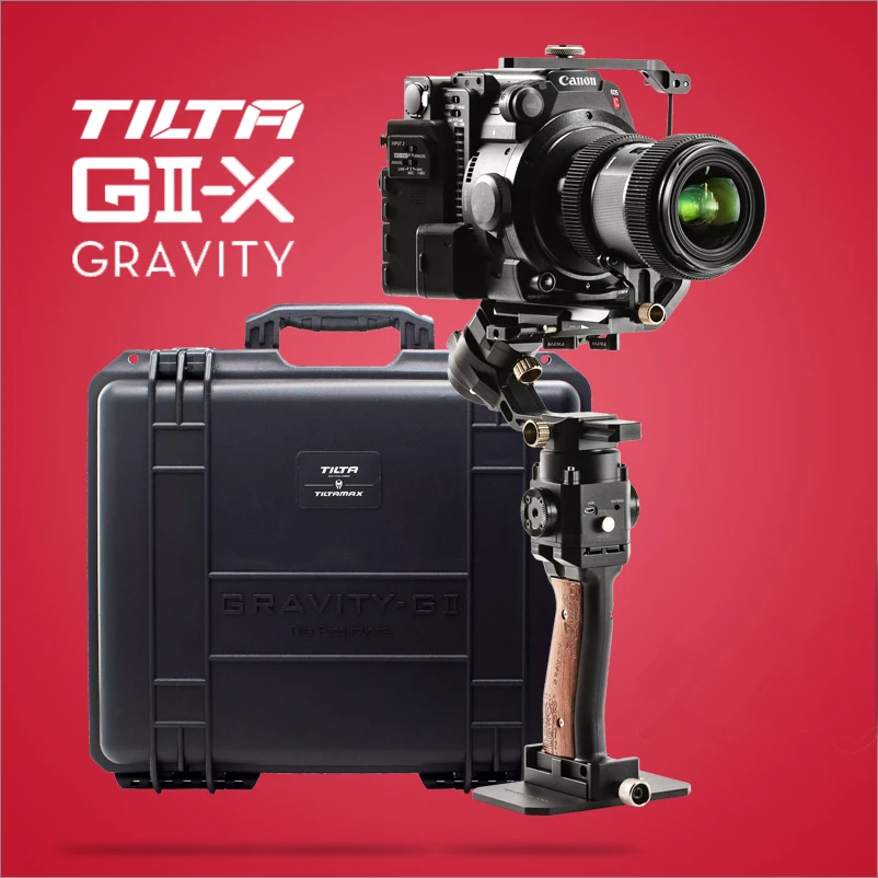 TILTA MAX G2 G2X тяжести 3 оси DSLR ручной Gimbal стабилизатор нагрузка 6 кг чехол для SONY CANON