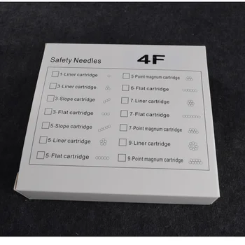 

Cartridge Needle 10piece Tattoo Needle 4F Sterilized Tattoo Permanent Makeup Pen Machine Needles Tips Supply for Eyebrow lip