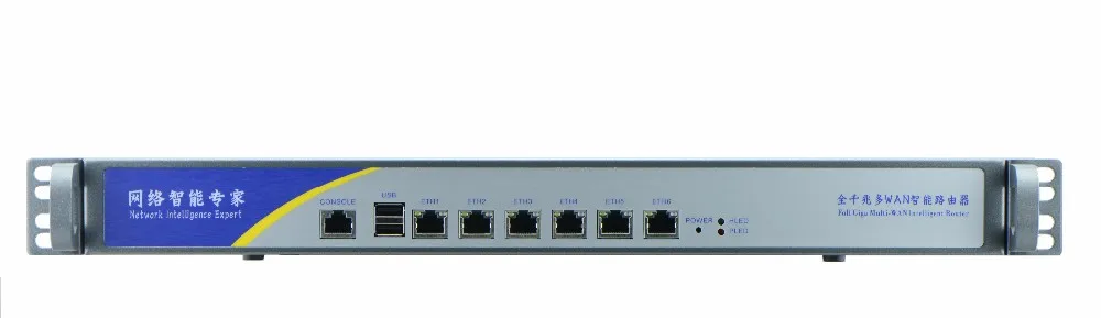 support ROS Mikrotik PFSense Panabit Wayos 1U server network with 6 inte 1000M 82583V LAN Intel 2