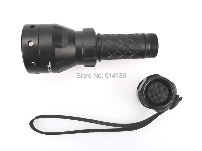 UniqueFire UF-1407 CREE XM-L2 1200lm 5-режим масштабирования светодиодный фонарик(1x18650