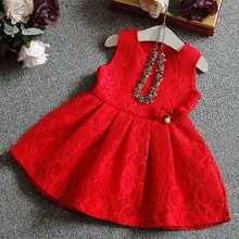 R& Z/Детское платье г. новое летнее кружевное ажурное платье для девочек красное платье без рукавов