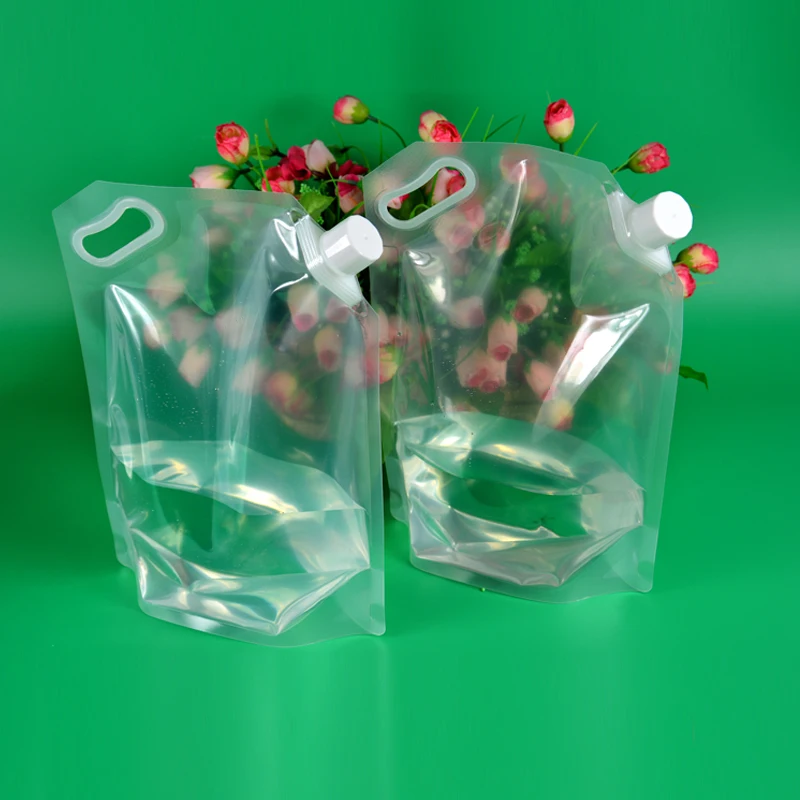 

20pcs 3L Stand up Packaging Bags Out Door Travel Drink Water Spout Storage Pouch