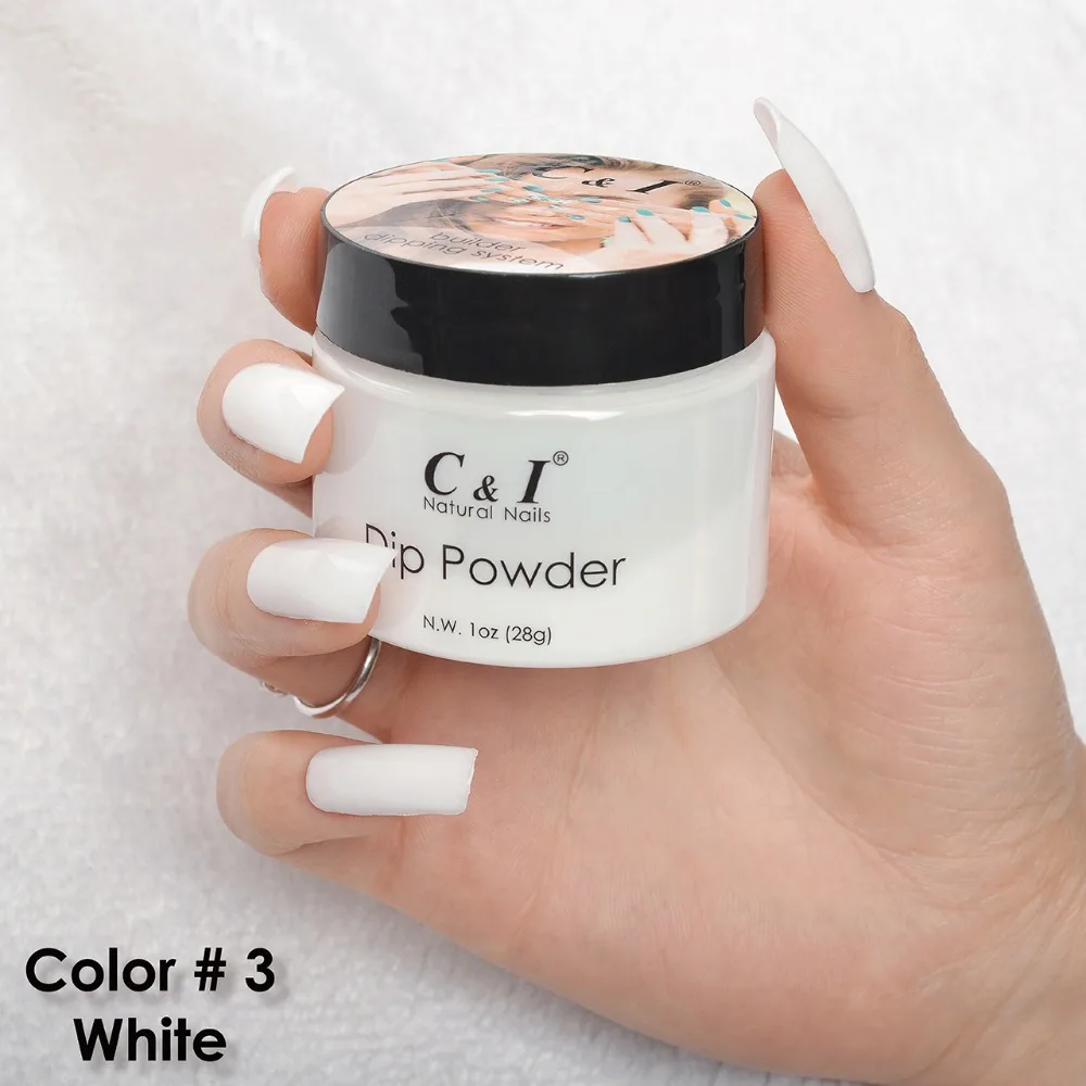 C&I Dip Powder Color # 3 White 2