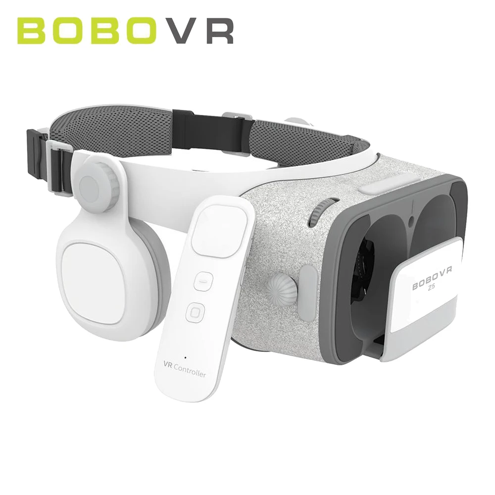 BOBOVR Z5 Virtual Reality 3D Glasses Cardboard FOV 120 Degrees VR Box 3D Headset for Android