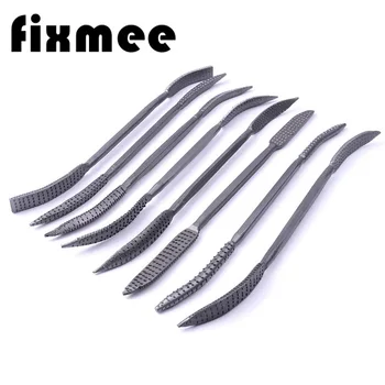 

wood rasp file Set 8pc 200mm wood carving rifler rasping double ended