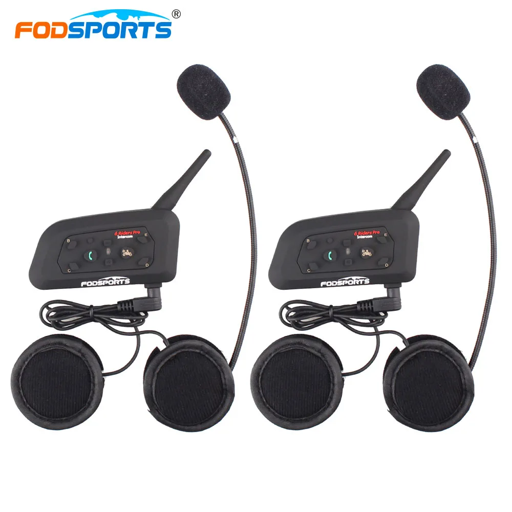 Fodsports 2шт В6 про Мото по Bluetooth 3.0 шлем Интерком Гарнитура 6 гонщиков Домофонных 1200 м 7 языках Инструкция по эксплуатации с гарантийным Fodsports 2шт В6 про Мото по Bluetooth 3.0 шлем Интерком Гарнитура 6 гонщиков Домофонных 1200 м 7 языках Инструкция по эксплуатации с гарантийным