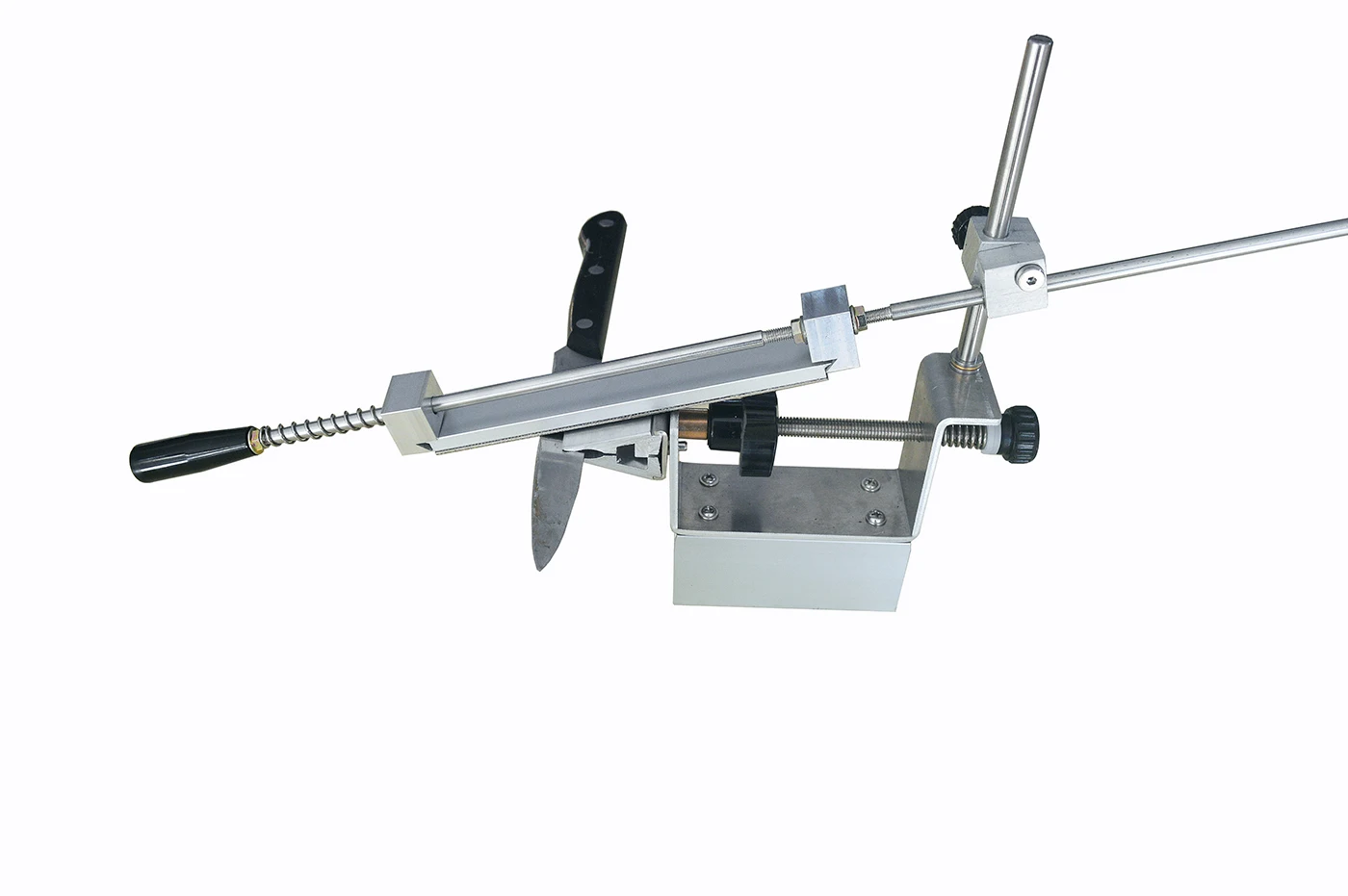 Comprar Afilador de cuchillos profesional mayor grado más nuevo portátil 360 grados de rotación clip Apex edge EDGE KME sistema 1 piedra de diamante