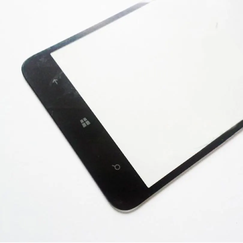 10 шт./лот Для Nokia Lumia 1320 Touch Screen Digitizer стеклянная панель на замену черный Бесплатная