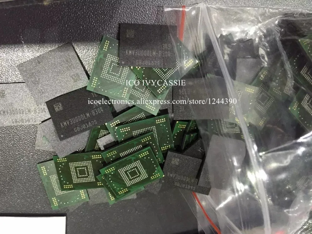 2 шт./лот для Samsung I9260 eMMC memory NAND flash IC чип с прошивкой | Электронные компоненты и