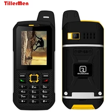 Original RUNGEE X1 CDMA SOS Power Bank GSM three sim Senior old man People IP68 Rugged Waterproof mobile phone shockproof