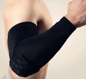 

High-Elastic Basketball Elbow Protector Breathable Long-Sleeve Elbow Support Fitness Armband Outdoor Sportswear
