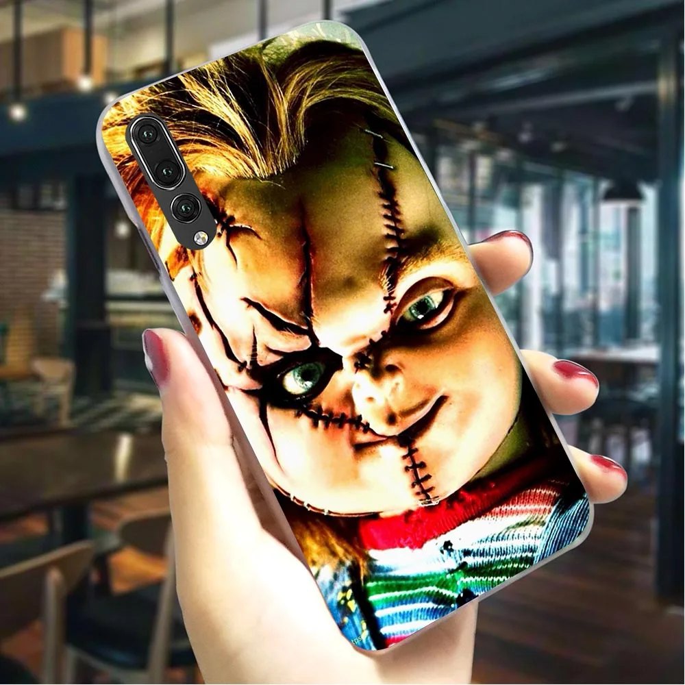 

Chucky Doll Hard Case for Huawei Mate 20 Phone Cover for lite 2019 P8 Lite 2017 P9 mini P10 P20 Pro P Smart 2018 10 Covers Back