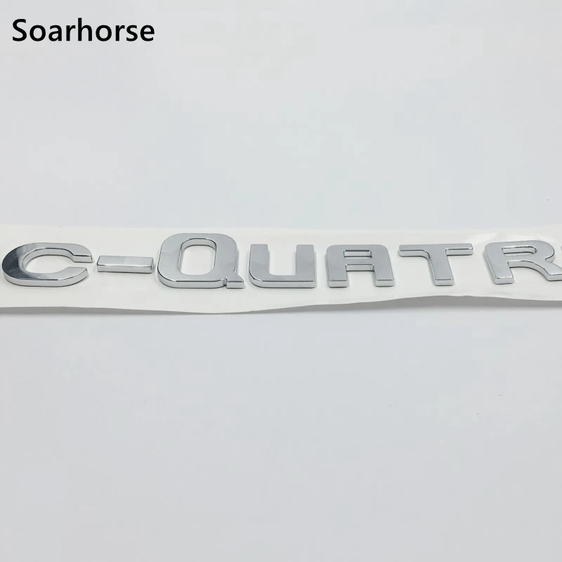 

Car Rear Trunk Emblem For Citroen C-Quatre Words Logo Nameplate Sticker