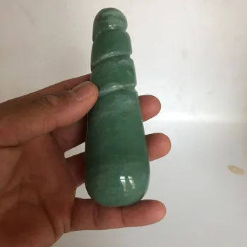 

1pcs Natural Quartz beauty celestite crystal massage stick home use woman