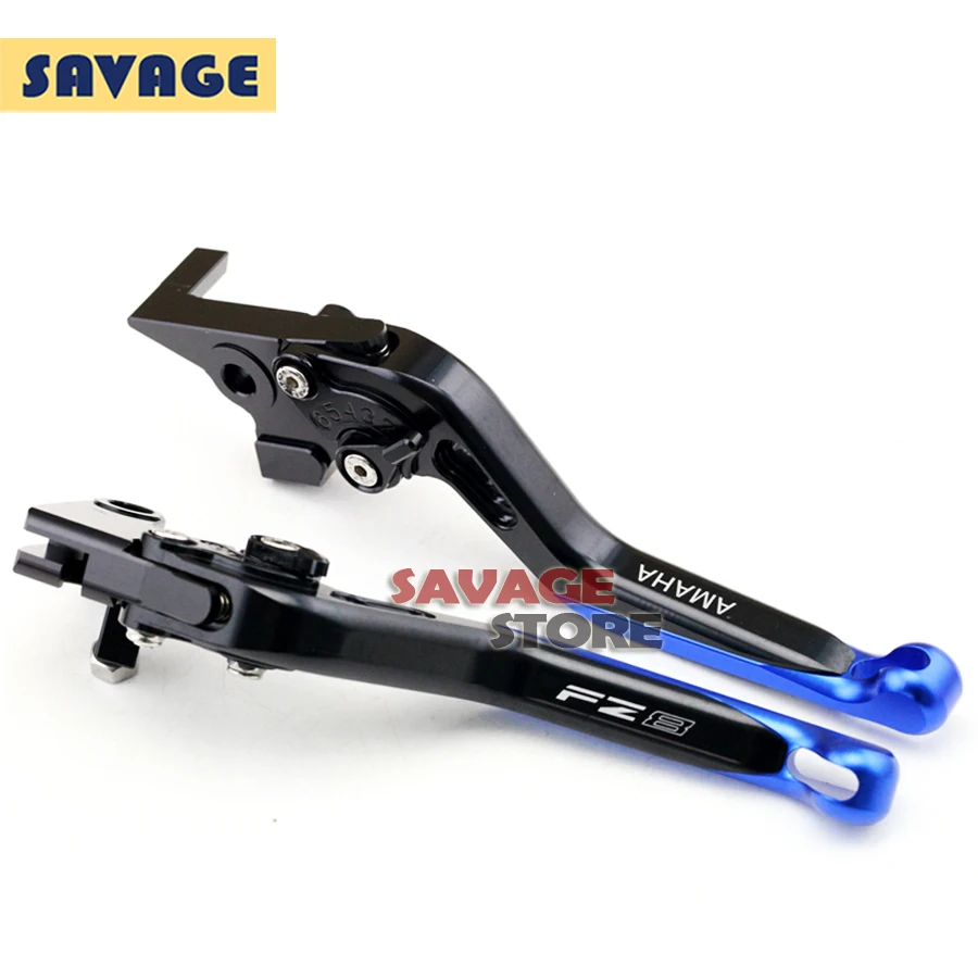 

For YAMAHA FZ-8 FZ8 2010 2011 2012 2013 2014 Motorcycle Accessories CNC Aluminum Extendable Brake Clutch Levers Extending Blue