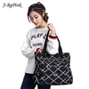 Oversized bag 2022 European American style women bag large capacity women shoulder waterproof nylon bag Bolsos Mujer Bolsos ► Photo 1/6