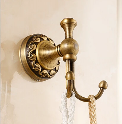 Antique Hat Coat Towel Robe Hook Door Wall Bath Utility Closet