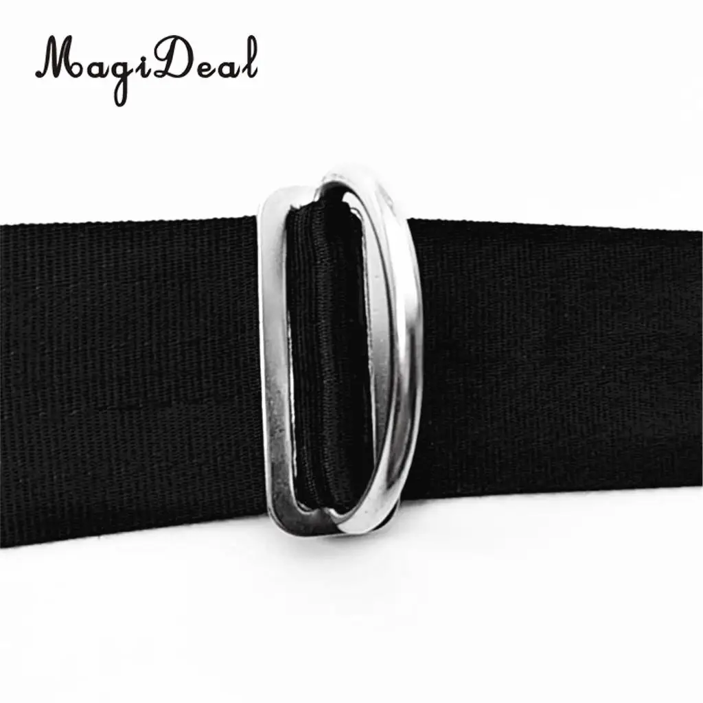 MagiDeal Heavy Duty Scuba Dive 316 Stainless Steel Diving Weight Belt Keeper D Rings for 5cm Weight Belt Surfing Swimming Sport