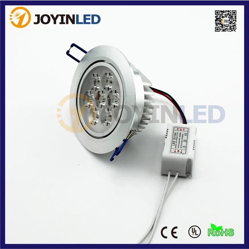High quality 7W LED Ceiling light 700lm AC80-245V indoor living room led lamps Cold Warm Pure White including power supply aluminum-polishing-supplies : image High quality 7W LED Ceiling light 700lm AC80-245V indoor living room led lamps Cold Warm Pure White including power supply aluminum-polishing-supplies