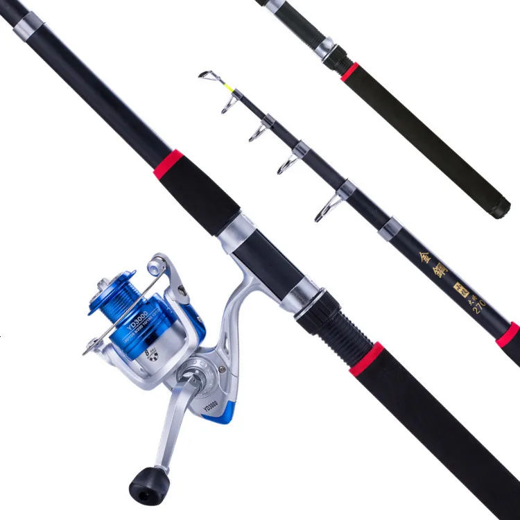 Battlesea Spinning Fishing Rod Combo 1.8-3.6m Telescopic Fishing Rod Fishing Wheel Portable Travel Fishing Rod Battlesea Spinning Fishing Rod Combo 1.8-3.6m Telescopic Fishing Rod Fishing Wheel Portable Travel Fishing Rod
