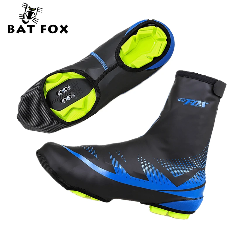 

BATFOX Bike Shoes Cover Cycling Neoprene Sport Waterproof Bicycle Cycling Overshoes Racing Bike Protector Overshoes Shoes Cover