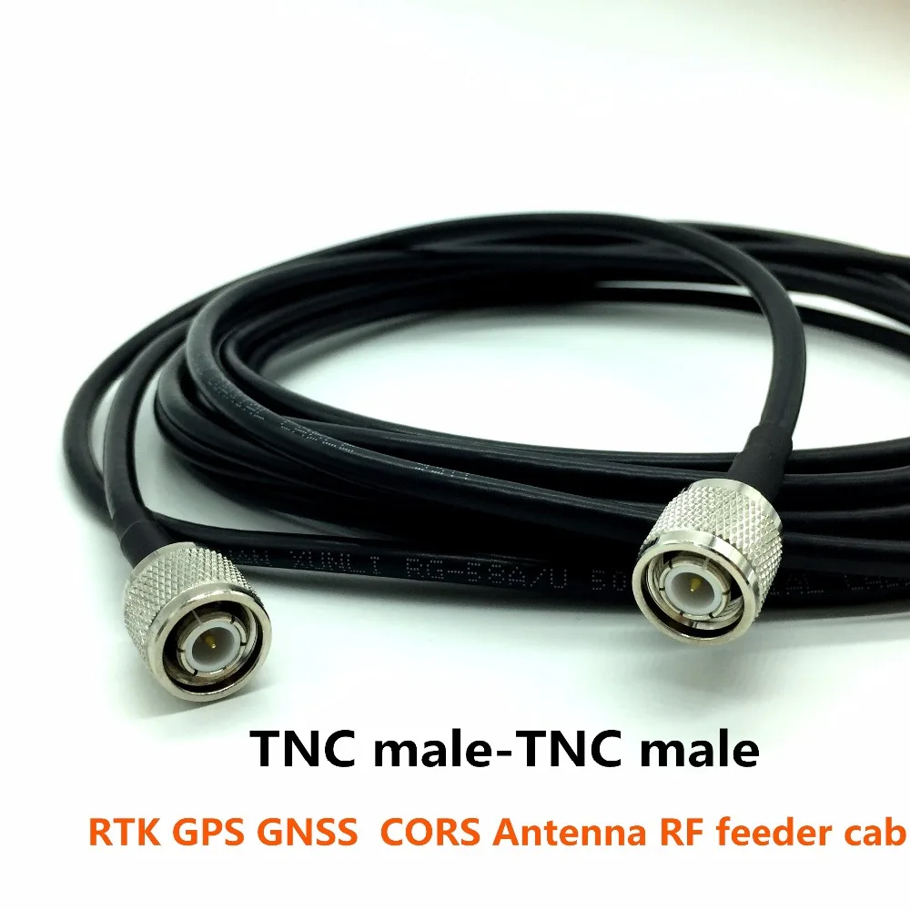 High quality TNC connectorsTNC 5meters Applied to RTK GNSS antenna CORS GPS antenna connector cable RG58