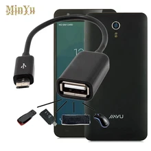 Micro USB 2.0 Host OTG Cable Adapter for Jiayu S3+ / F2 / S3 / G5C / G4C / G4S / G5S / G6 / S2 / S2 Basic / G2F OTG Converter