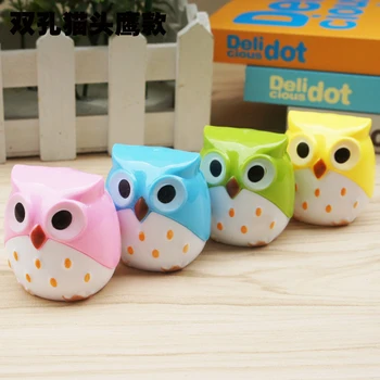24pcs Pencil For Sharpener Lovely Kawaii Owl Cutter Knife For Buffets For Christmas Pupil Prizes Promotional Gift Stationery 1